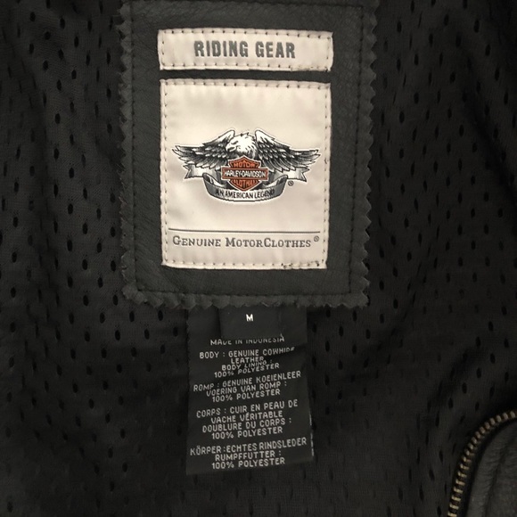 Harley Davidson Majestic eagle leather jacket - Picture 7 of 7